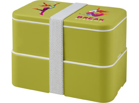 Fiambrera doble de 700+700 ml MIYO