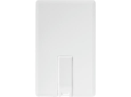 Memoria USB diseño tarjeta de 4 GB Slim