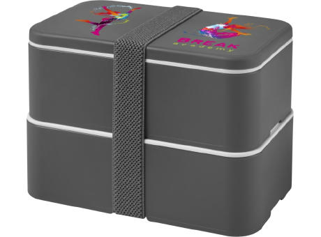 Fiambrera doble de 700+700 ml MIYO