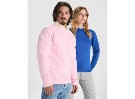 Sudadera de cuello redondo unisex algodón orgánico de 300 g/m² Batian
