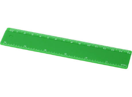 Regla de plástico reciclado de 15 cm Refari