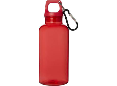 Bidón de 400 ml de plástico reciclado con mosquetón y certificación RCS Oregon