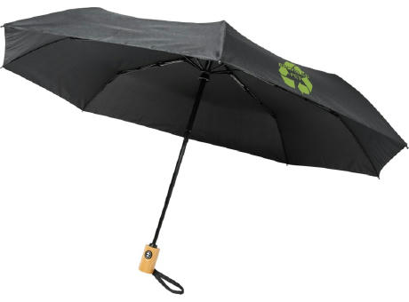 Paraguas automático plegable material reciclado PET de 21