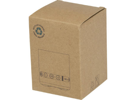 Altavoz inalámbrico de plástico reciclado de 3 W Hunor