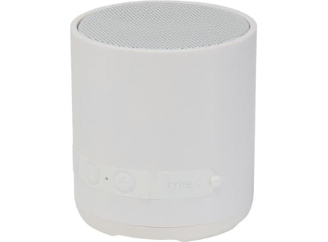 Altavoz inalámbrico de plástico reciclado de 3 W Hunor