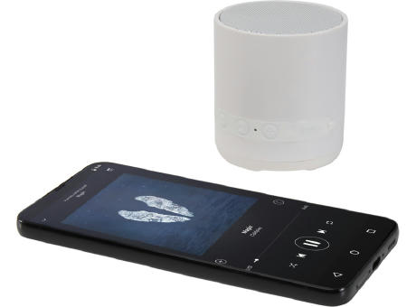 Altavoz inalámbrico de plástico reciclado de 3 W Hunor