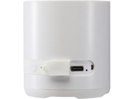Altavoz inalámbrico de plástico reciclado de 3 W Hunor