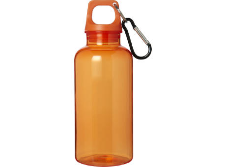 Bidón de 400 ml de plástico reciclado con mosquetón y certificación RCS Oregon