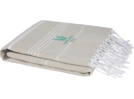 Toalla tipo hammam de algodón de 150 g/m² de 100 x 180 cm Anna