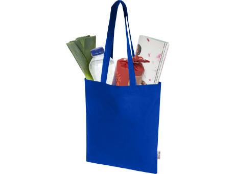 Bolsa Tote de 7 L de algodón reciclado GRS de 180 g/m² Peru Blend