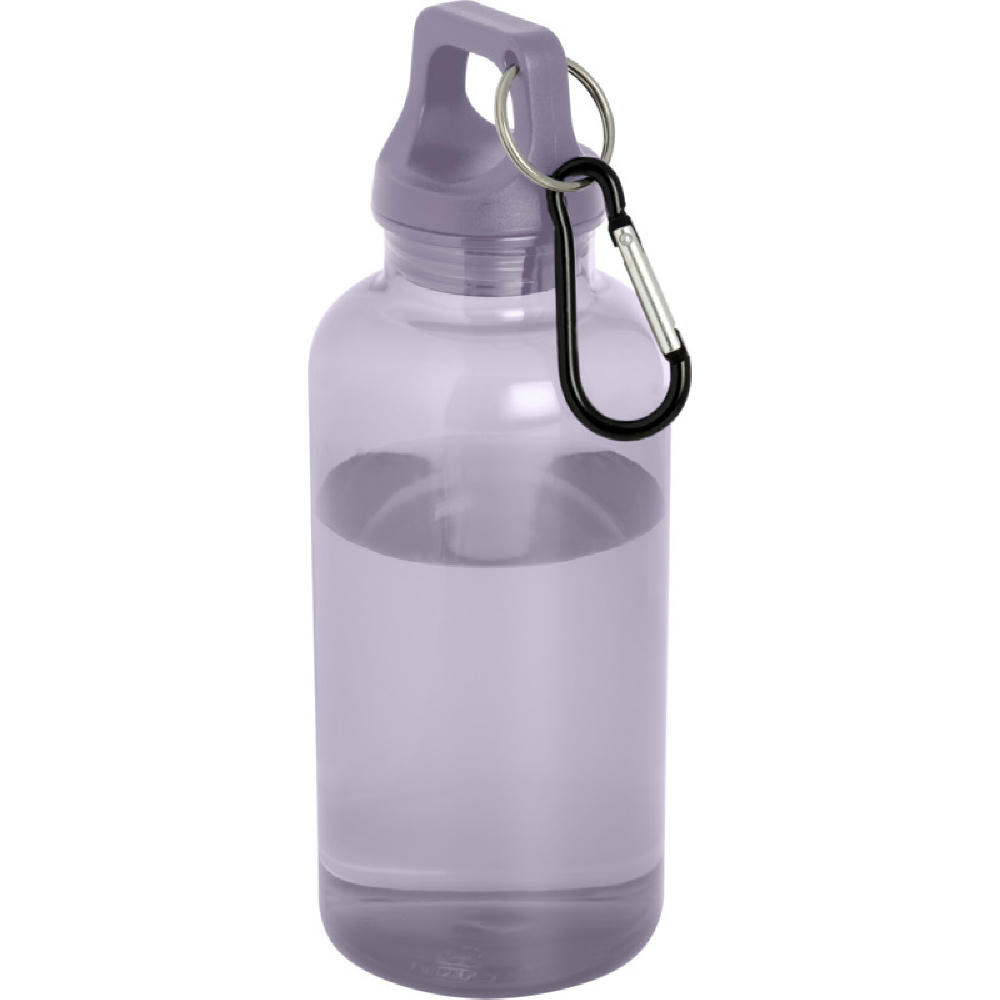 Bidón de 400 ml de plástico reciclado con mosquetón y certificación RCS Oregon