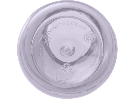 Bidón de 400 ml de plástico reciclado con mosquetón y certificación RCS Oregon