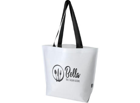 Bolsa Tote gran tamaño de 30 L de material reciclado GRS con doble laminado Duo