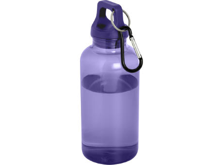 Bidón de 400 ml de plástico reciclado con mosquetón y certificación RCS Oregon