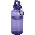Bidón de 400 ml de plástico reciclado con mosquetón y certificación RCS Oregon