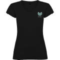 Camiseta de cuello de pico de manga corta para mujer de 155 g/m² Victoria