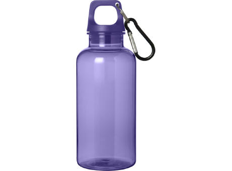 Bidón de 400 ml de plástico reciclado con mosquetón y certificación RCS Oregon