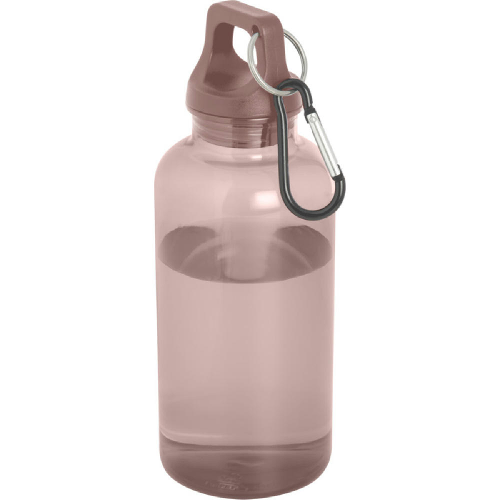 Bidón de 400 ml de plástico reciclado con mosquetón y certificación RCS Oregon