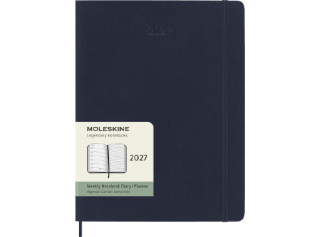Libreta XL con tapa blanda de 12 meses Moleskine