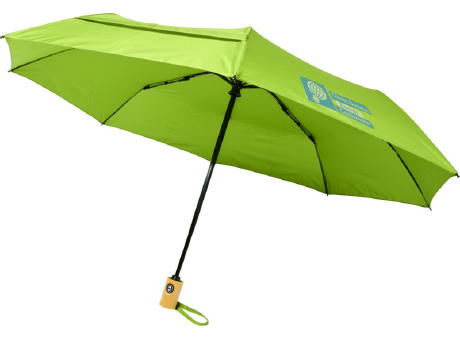Paraguas automático plegable material reciclado PET de 21