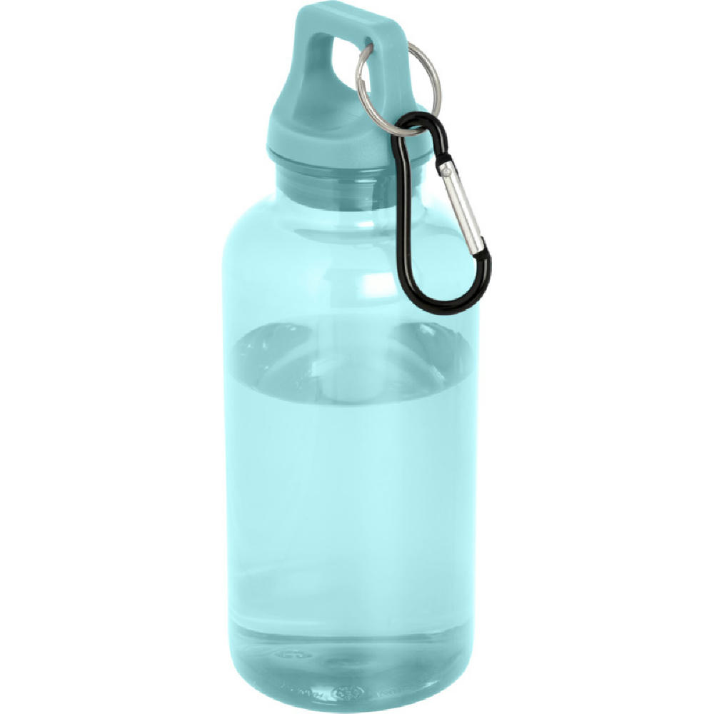 Bidón de 400 ml de plástico reciclado con mosquetón y certificación RCS Oregon