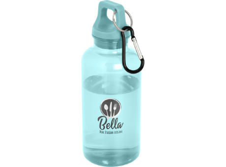 Bidón de 400 ml de plástico reciclado con mosquetón y certificación RCS Oregon