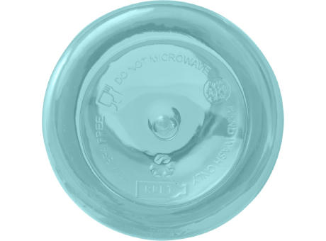 Bidón de 400 ml de plástico reciclado con mosquetón y certificación RCS Oregon