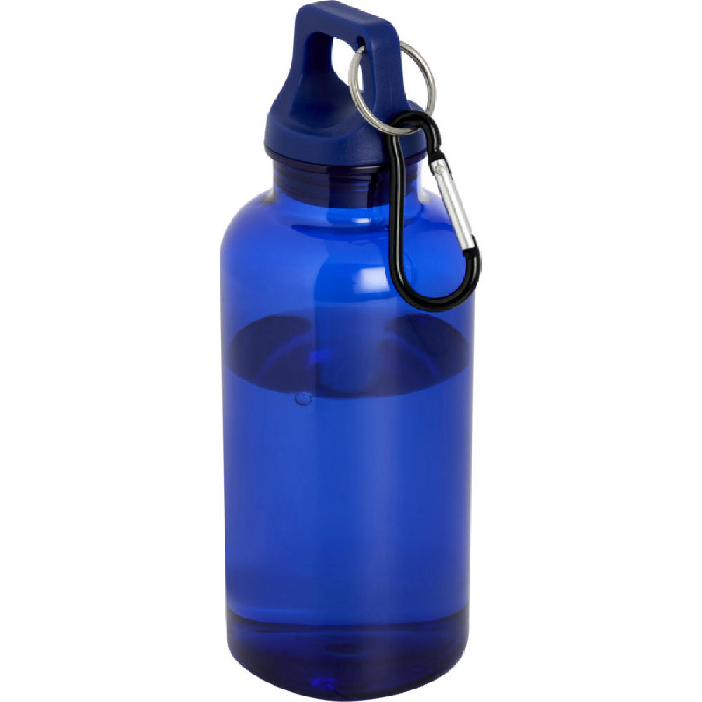 Bidón de 400 ml de plástico reciclado con mosquetón y certificación RCS Oregon