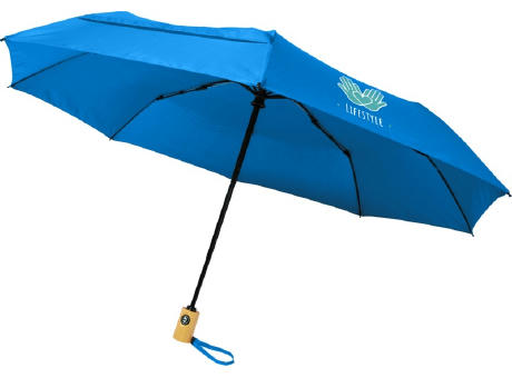 Paraguas automático plegable material reciclado PET de 21