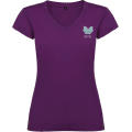 Camiseta de cuello de pico de manga corta para mujer de 155 g/m² Victoria