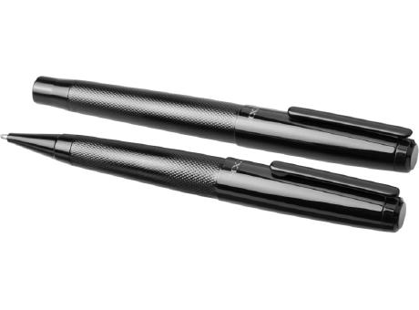 Set de bolígrafo y rollerball Gloss (tinta negra)