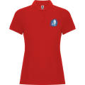 Polo de manga corta para mujer de 220 g/m² Pegaso Premium
