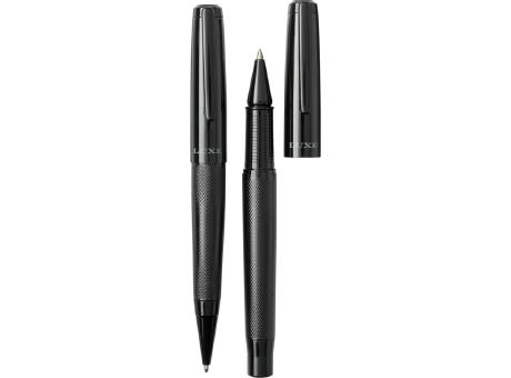 Set de bolígrafo y rollerball Gloss (tinta negra)