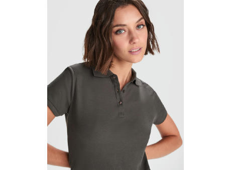 Polo de manga corta para mujer de 220 g/m² Pegaso Premium