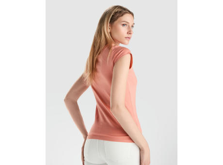 Camiseta de cuello de pico de manga corta para mujer de 155 g/m² Victoria