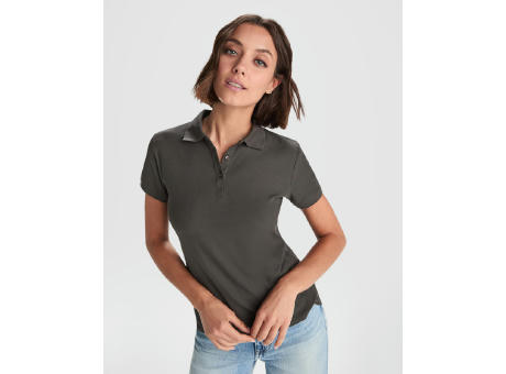 Polo de manga corta para mujer de 220 g/m² Pegaso Premium