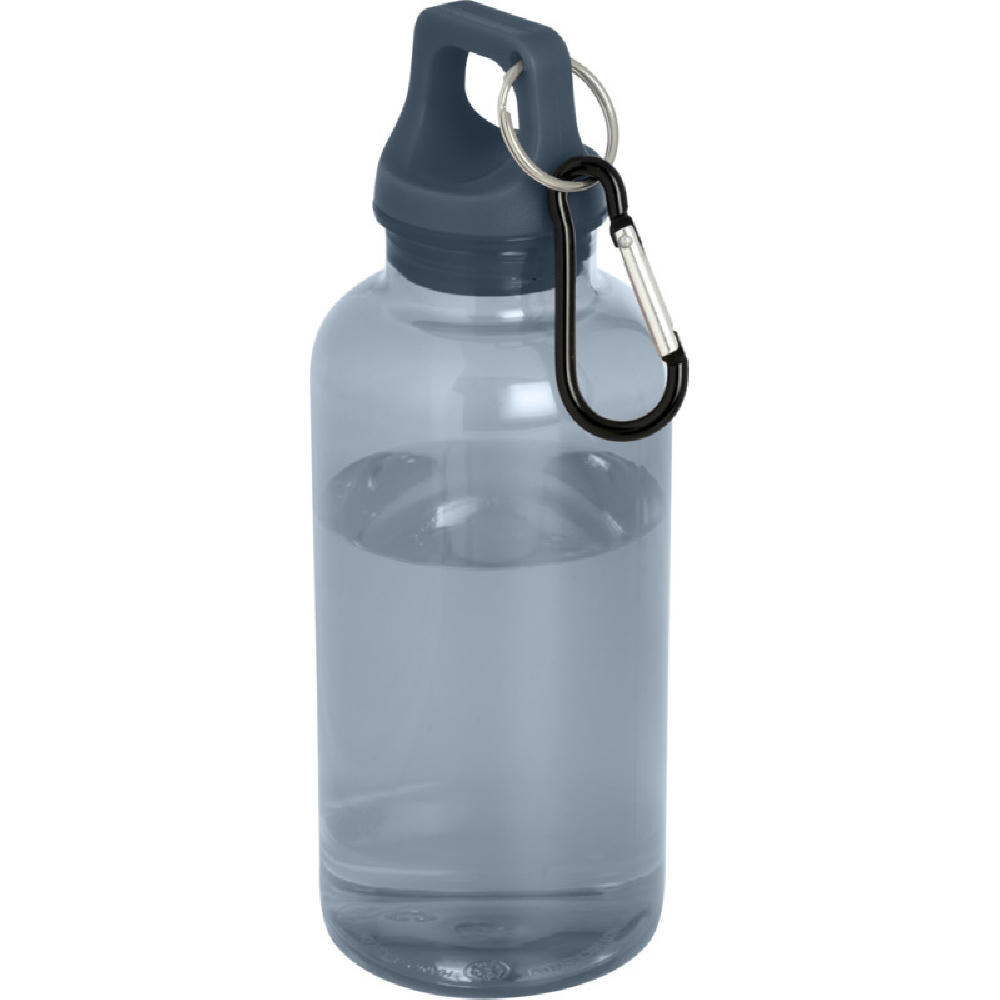 Bidón de 400 ml de plástico reciclado con mosquetón y certificación RCS Oregon