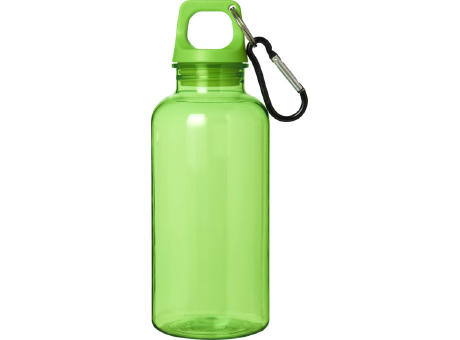 Bidón de 400 ml de plástico reciclado con mosquetón y certificación RCS Oregon