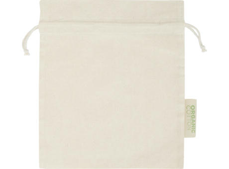 Bolsa de regalo algodón orgánico OCS de 140 g/m² - 30 x 25 cm Odisha
