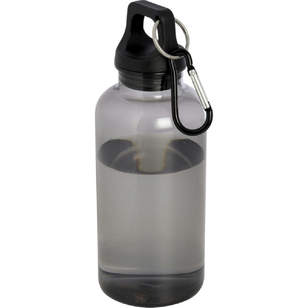 Bidón de 400 ml de plástico reciclado con mosquetón y certificación RCS Oregon