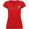 Camiseta de cuello de pico de manga corta para mujer de 155 g/m² Victoria