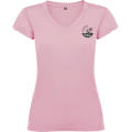 Camiseta de cuello de pico de manga corta para mujer de 155 g/m² Victoria