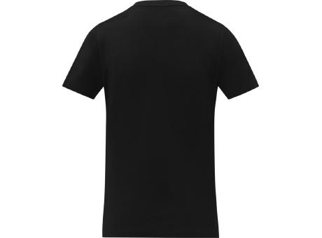 Camiseta de manga corta y cuello en V para mujer 