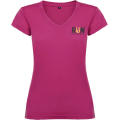 Camiseta de cuello de pico de manga corta para mujer de 155 g/m² Victoria