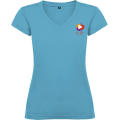 Camiseta de cuello de pico de manga corta para mujer de 155 g/m² Victoria