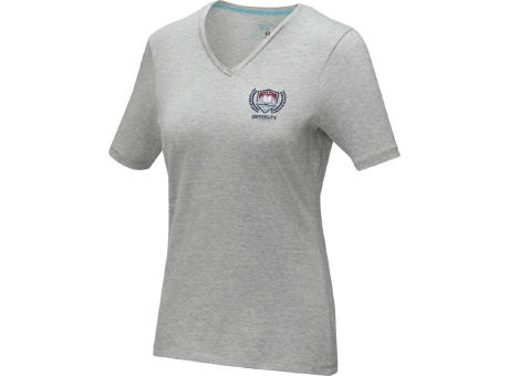 Camiseta orgánica de manga corta para mujer 