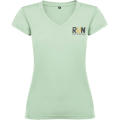 Camiseta de cuello de pico de manga corta para mujer de 155 g/m² Victoria