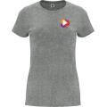 Camiseta de manga corta para mujer de 170 g/m² Capri