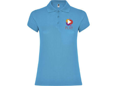 Polo de manga corta para mujer de 200 g/m² Star