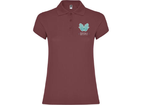 Polo de manga corta para mujer de 200 g/m² Star